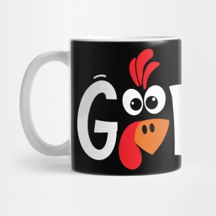 Gobble Gobble Thanksgiving Family Funny Fall Season Pumpkin Turkey Mug